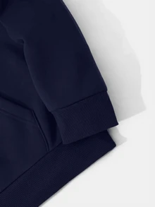 Hombre003 sudadera con capucha para hombres de manga larga con estampados modernos, ideal para las temporadas de otoño e invierno, una sudadera casual y abrigada Envío desde México Sudadera con capucha negra impresa con "BOSTON EST.1997" en blanco, cómoda y elegante para cualquier ocasión.(Tallas corren pequeñas, pide una talla grande.) - Azul - Ver 4