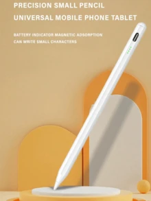 Bolígrafo universal de lápiz táctil para tabletas Android y teléfonos móviles, compatible con iPhone, lápiz capacitivo para tableta, batería recargable de 120mAh - Multicolor - Ver 4