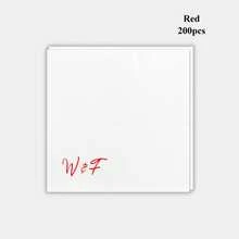 20-500pcs Custom Cocktail Napkins, 9 Designs Of Personalized Monogram Napkins For Birthday, Bachelorette, Bridal Shower, Baptism, Sip & See, Anniversary And Wedding, Suitable For Couple, Lovers, Romantic Decor, Disposable Beverage/Dessert Napkins For Wedding Table Decorations, Christmas Decor - Multicolor - View 18