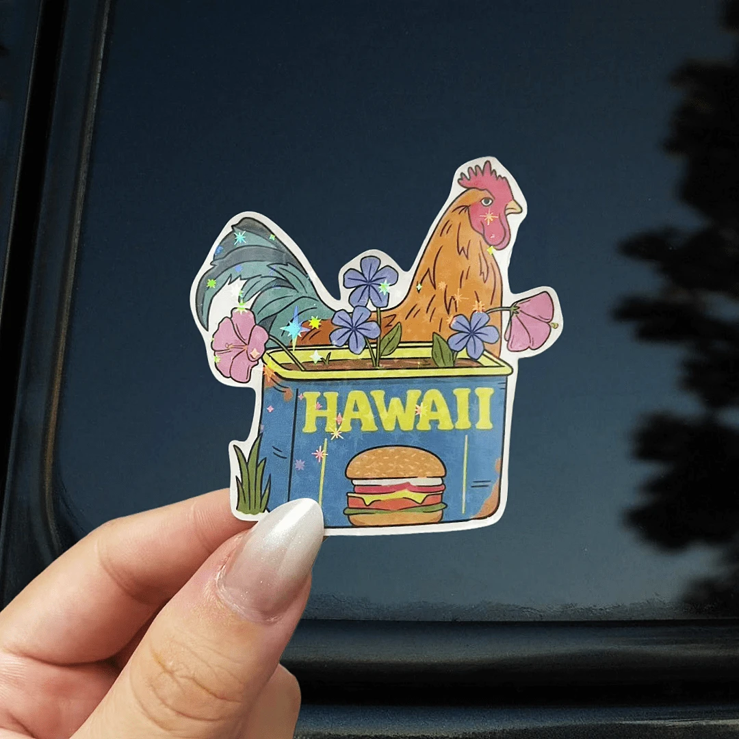 Hawaii Auto Aufkleber für Laptop, Wasserflasche, Auto, LKW, Van, SUV, Motorrad, Fahrzeug, Lackierung, Fenster Dekor, Auto Zubehör