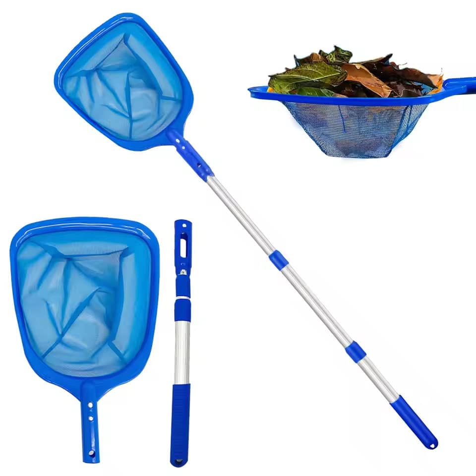 Detachable Design Pool Cleaning Nets Durable Mesh Deep Bag Debris Salvage Mesh Multifunctional High-Efficiency