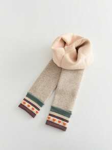 1 件女婴加厚保暖舒适打底裤，秋冬 - 彩色 - 查看 14