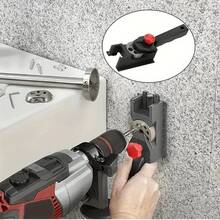 3-12mm Adjustable Angle Woodworking Tenon Clamp Kit, Multipurpose Portable Doweling Jig With Drill Bits And Locating Pins, Metal And Plastic, Ideal For DIY Woodworking Hobbyists - No Electricity Required