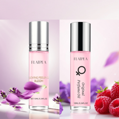 FLATPEA 2025 Neuerscheinung! 2 Duftrichtungen Ätherisches Öl | Beginnt mit frischer Knackigkeit, gefolgt von Süße, endet mit warmer Gemütlichkeit | Perfekt für jeden Anlass - Einfach anzuwenden, subtiler Duft, begleitet dich immer