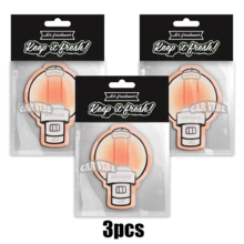 黑粉色 S/ EN- //BABEMON，Kpop 偶像灯空气清新剂，Kpop 支持，Kpop 风格汽车空气清新剂，汽车空气清新吊坠 - 后视镜风格，香薰汽车吊坠，镜子吊饰，汽车悬挂装饰，家居和办公室装饰，送给朋友和粉丝的创意礼物