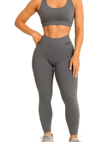Kit 2 Blackout High Waist Leggings - 1 Đen + 1 Xám - Xem 3