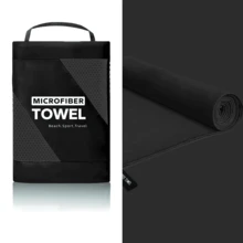 1 件户外运动健身速干毛巾/吸汗速干毛巾/户外徒步毛巾/速干沙滩巾/瑜伽健身毛巾/超细纤维毛巾/柔软旅行毛巾，单色便携式轻便成人毛巾，适用于露营、健身房、沙滩游泳、瑜伽、游泳池、露营、海滩必需品