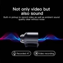 1-3pcs Mini Wireless Home Bullet Hidden Camera, Wireless Network WiFi Security Monitoring Camera, USB Power Supply Without Batteries, With High-Definition Night Vision Function, Motion Detection, Remote Control Through Mobile Phone, Easy To Install, Suitable For Indoor And Outdoor Pets, Elderly People Monitoring/Home/Recording/Forensics. - Black - View 7
