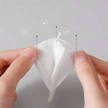 100/222 Pcs/Pack Cosmetic Cotton Cleaning Cotton, Body And Skin Nail Polish Cotton, Three Layer Thickened Cosmetic Cotton, Double-Sided Makeup Removal And Skin Care Functions