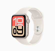 全新 WATCH SE3 40mm GPS 陪你练习，随心聊天，助你记忆，懂你心。最新款 Apple Watch - 星光色錶盤+星光色錶帶 - 查看 2