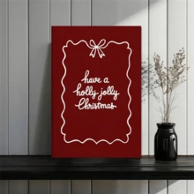 1 pieza Impresión tipográfica navideña sin marco "Holly Jolly", decoración de pared con cita festiva, póster con frase navideña vintage, decoración de dormitorio, pintura para el hogar, regalo definitivo para volver a la escuela, Funkyposters, decoración de habitación, dormitorio, decoración, impresiones para pared, pósteres vintage sin marco, arte de pared, decoración de Halloween, decoración navideña, decoración de Acción de Gracias, decoración de boda, decoración del hogar, decoración de otoño, decoración de cumpleaños para regalos, suministros para fiestas, interior, decoración de festivales, decoración de pared, adornos de Halloween, decoración navideña, decoración de NAVIDAD, decoración del árbol de Navidad, decoración de regalos