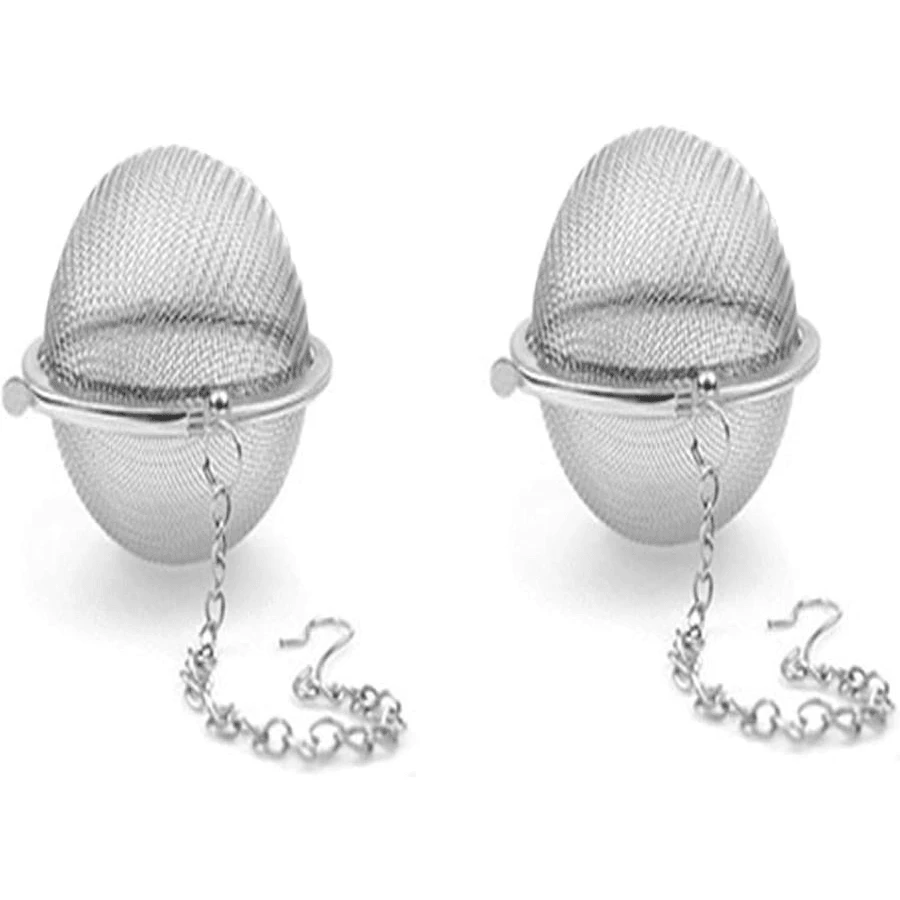 2PCS Premium Tea Infusers For Loose Leaf Tea - Upgraded Tea Strainers And Tea Balls For Flavoring Herbal Spices And Seasonings - Màu B - Xem 1