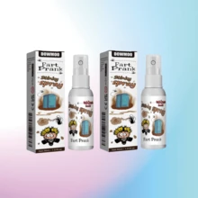 30毫升恶作剧臭味喷雾，趣味持久气味娱乐减压玩具，含发酵大豆和海藻的放屁喷雾，可藏于瓶中恶作剧，气味极其难闻，是有效的恶作剧道具。 - 彩色 - 查看 13