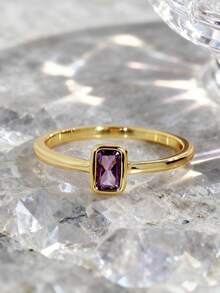 Gold/Purple Stone