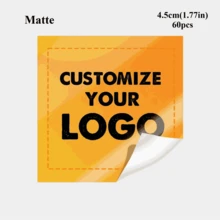 3-26cm Custom Stickers Labels, Square Personalized Decals Stickers, Customized Your Own Sticker With Any Design, Logo Or Photo, Sticker With Variety Of Sizes And Materials, Fade Resistant, Business Stickers, Office Stickers, Wedding Stickers, Party Stickers, Logo Stickers, Postage Labels, Birthday Stickers,, Custom DIY Stickers For Gift Packaging, Christmas Stickers,Gift For Him/Her