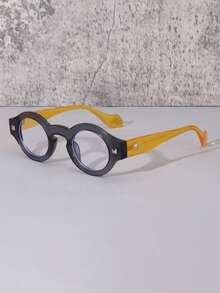 1 par de masculinos de armação quadrada, armação TR, adequados para escritório, decoração, traje da moda, uso diário