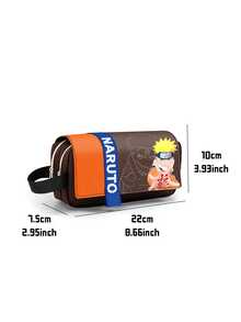 Uzumaki Naruto Anime Pen Pouch - Orange Edition, Vibrant & Practical Stationery Bag with Zip Closure, Great for School Supplies, Office Use or Travel, Must-Have for Naruto Enthusiasts & Students - 漩渦鳴人 - 查看 9