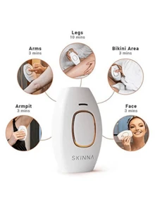 Dispositivo indoloro de eliminación de vello por IPL para uso doméstico,dispositivo de depilación láser,depiladora portátil móvil,depiladoras Permanente para hombres y mujeres,dispositivo de depilación doméstico,eliminador de vello duradero - Blanco - Ver 5