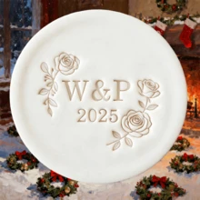 Customized Text Cake Decorations, DIY Cutting Molds, Frosting Cake Templates, Wedding Clay Fondant Embossing Tools, Name Cake Molds, Handmade Cookie Embossing Stamps