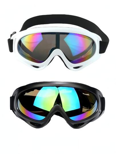 1 pieza Gafas de esquí y montañismo, protección contra el viento y la , adecuadas para esquiar, ciclismo, senderismo