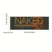 12 Shades Desert Oasis Eyeshadow Palette, Nude Tone Series, Upgraded Waterproof & Smudge-Proof For Summer, Perfect For Party, Back To School & Independence Day Gifts - 多色的 - 查看 6