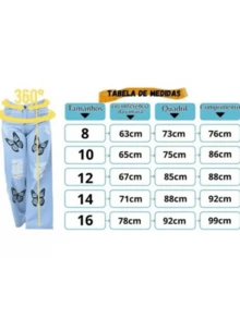 Wide Leg Pants Colorful Twill And Printed Jeans For Children, Youth, Pre-Teen Girls - Marbled - View 5