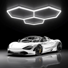 LED Garage Light, Salon Lighting, Honeycomb Tube, High Brightness, LED Bulb, Suitable For Garage, Gym, Dance Hall, Laundry Room, Studio, Shopping Mall