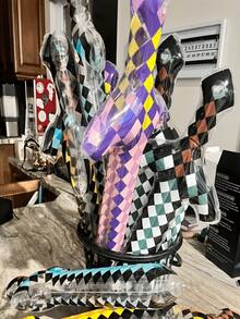 3/4/6 Piezas de grandes espadas inflables únicas, adecuadas para la piscina, juegos de fiesta en la playa, suministros de fiesta de armas inflables de diseño de píxeles ligeros y reutilizables, decoraciones inflables para vacaciones al aire libre