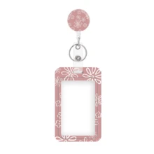 1 Pc Duty Badge Holder With Retractable Reel,ID Badge Holder Key Card Work Badge Clip For Nurse Teacher Student Office Women Men - 彩色 - 查看 14