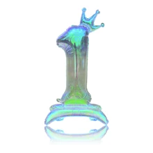 1 vương miện đế 40 inch nhiều màu sắc có số 0-9 trang trí cho lễ kỷ niệm, sinh nhật, lễ kỷ niệm ngày lễ, tiệc cưới - đầy màu sắc - Xem 13