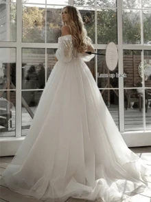 Wedding Dresses - White - View 3