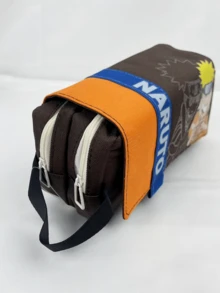 Uzumaki Naruto Anime Pen Pouch - Orange Edition, Vibrant & Practical Stationery Bag with Zip Closure, Great for School Supplies, Office Use or Travel, Must-Have for Naruto Enthusiasts & Students - 漩渦鳴人 - 查看 5
