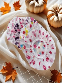 1件装奢华缎面睡眠帽，配有可调节绑带 - 轻盈护发睡眠帽，整夜舒适，适合长发、卷发或编发 - 高级浴室配件，时尚舒适，男女通用夜间睡眠护发产品 - 彩色 - 查看 10