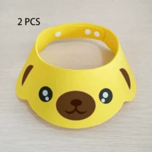 Czepek prysznicowy z motywem kreskówkowym, wodoodporny czepek do mycia włosów, miękki regulowany czepek prysznicowy EVA, czepek do mycia włosów do łazienki, przenośny czepek prysznicowy