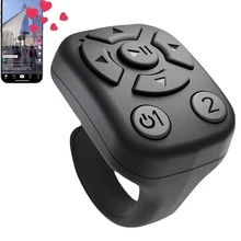 多功能手机指环遥控器，无线演示遥控器，兼容平板电脑、安卓系统，可充电，带翻页功能