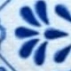 Azul y blanco