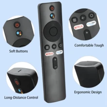 语音遥控器兼容小米电视棒 S/4S/4K XMRM-006 - 黑色 - 查看 8