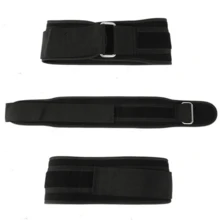 Cinturón de levantamiento de pesas de fitness, dedicado al ejercicio de yoga, ajuste de sentadillas, abdomen, cinturón de cintura, cinturón de soporte de entrenamiento de presión - Negro - Ver 6