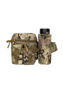 Bolsa táctica de cintura para hombres, bolsa impermeable de nailon para botella de agua, bolsa para teléfono móvil, bolsa de cintura y pecho para deportes al aire libre para hombres y mujeres, bolsa de cintura militar para caza, bolsa de cintura resistente al desgaste y duradera para viajes