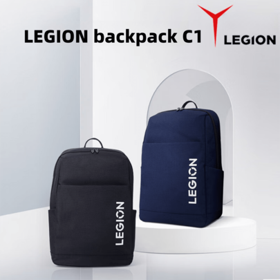 Lenovo Lenovo Legion C1 Backpack - Large Capacity Laptop Backpack For 16-Inch Devices, Unisex Travel/College Backpack In Phantom Black