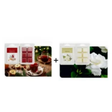 12 Types Of Scented Wax Blocks,(3 Oz) Assorted Wax Warmer Cubes,Plant Essential Oil Aromatherapy Wax Block,Soy Scented Wax Melts For Wax Warmers