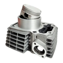 Engine Cylinder Kit Cg 150 Titan 150 Fan 150 Bros 150 - Silver - View 2