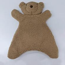 INS Nordic Home 1pc Cute, Soft Baby Safety Blanket, Cuddly Plush Animal Toy For Baby Girls And Boys, Adorable Bear And Lamb Blanket Toy, Infant And Toddler