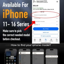 Rugged Shockproof Heavy Duty Cover For IPhone Case 17 16 15 14 13 XR Series - 紅色 - 查看 2