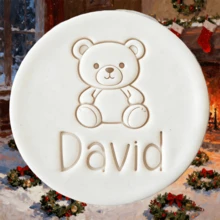 Customized Text Cake Decorations, DIY Cutting Molds, Frosting Cake Templates, Wedding Clay Fondant Embossing Tools, Name Cake Molds, Handmade Cookie Embossing Stamps