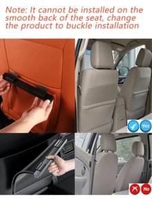 Magnetisch faltbare Auto Kofferraum & Rücksitz Aufbewahrungsbox, strapazierfähiger auslaufsicherer Auto Mülleimer mit auslaufsicherer Öffnung, Multifunktions-Organizer geeignet für SUV, Limousine, MPV - passt in den Kofferraum und platzsparend, leicht zu reinigen und stabile Struktur, kann am Sitz oder Kofferraum befestigt werden, ideal für Auto-Zubehör und Mülleimer, hängender Rücksitz Mülleimer