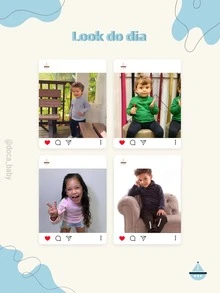 Cacharrel Children's Turtleneck Blouse 9 Months To 4 Years - 藏蓝色 - 查看 4
