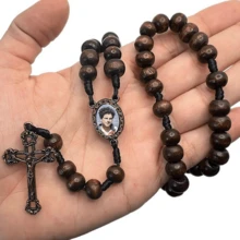 Catholic Wooden Rosary Carlos Acutis - Multicolor - Ver 1
