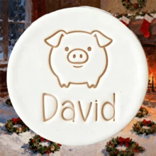 Customized Text Cake Decorations, DIY Cutting Molds, Frosting Cake Templates, Wedding Clay Fondant Embossing Tools, Name Cake Molds, Handmade Cookie Embossing Stamps