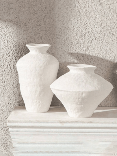 1pc Matte Vase For Wabi Sabi Home Decor, Country And Farmhouse, Japandi Small Vintage Vase For Fresh Flowers And Dried Plants Table Centerpiece Room Decor Flower Vase Glass Vase